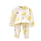 thumbnail image 1 of Odeerbi 3M-5Y Niños Niñas Algodón Pijamas Manga Larga Tops Pantalones Conjunto Suave Impresión Sleepwear Dos Piezas Pijama Conjuntos, 1 of 3