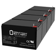 ML12-12NB 12V, 12Ah, NB Terminal, Replacement Battery Compatible with Goal Zero Escape 150 Power Pack - 4 Pack