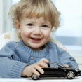 thumbnail image 5 of Coche de juguete modelo S, coches modelo de aleación, vehículos extraíbles, coches a escala 1/32, juguetes para niños pequeños (negro), 5 of 5