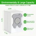 thumbnail image 2 of 12Pcs Upgraded Replacement Roomba Bags for iRobot Roomba i7 i7+ i3 i3+ i4 i4+ i6 i6+ i8 i8+ j7 j7+ s9 s9+ Plus Parts for iRobot Bags Roomba Vacuum Bags Automatic Dirt Disposal Bulk Reusable Bags, 2 of 7