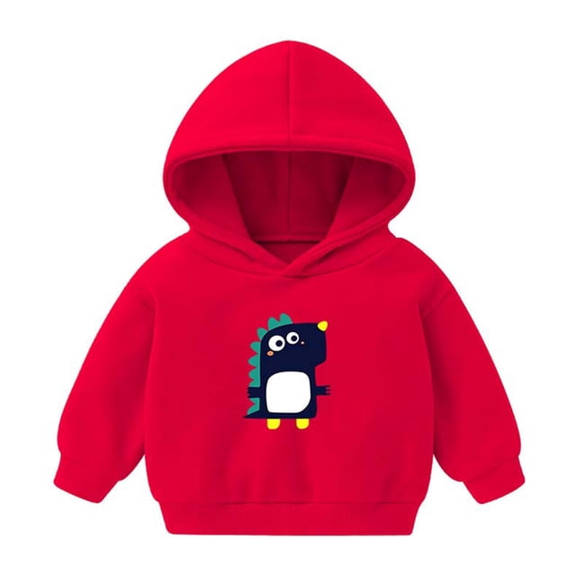 LSLJS Sweat à Capuche d'Hiver pour Enfants Garçons Filles, Pull Extérieur, Chandails en Molleton pour Bébé