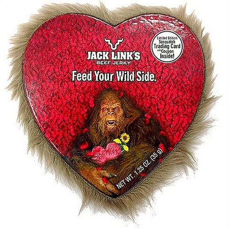 Jack Links Valentine Fur Heart Beef Jerky, 1.25 Oz.