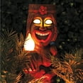 thumbnail image 2 of Solar Totem Figurine Ornaments,Solar Powered LED Tiki Solar Powered LED Tiki Light LED Garden Light Decoration High-Precision Functionality, 2 of 5