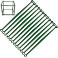 thumbnail image 6 of Stake Arms for Tomato Cage,24 Pack Plant Support Garden Stakes Vegetable Trellis Expandable Trellis Connectors for Vertical Climbing Plants Gardening Supplies(11.8") - Topboutique, 6 of 9