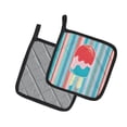 thumbnail image 2 of Caroline's Treasures Ice Pop Popcicle Red Pink Blue Pair of Pot Holders, 2 of 2