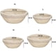 thumbnail image 1 of Cesta de ratán para leudar pan Cesta de pan natural para fermentar Cuenco para masa madre de cocina, 1 of 9