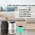 thumbnail image 2 of Bibemorol VortexAir Core 300 Replacement Filter 2 Pack for LEVOIT Core 300/300S Air Purifier H13 HEPA, Green, 2 of 6