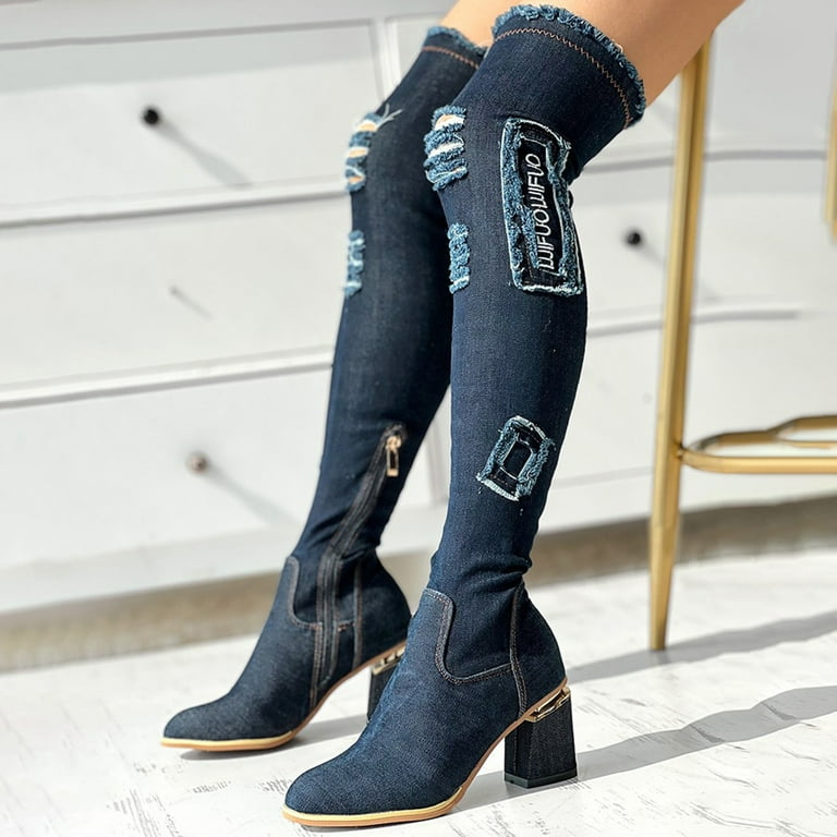Ladies slim leg boots sales