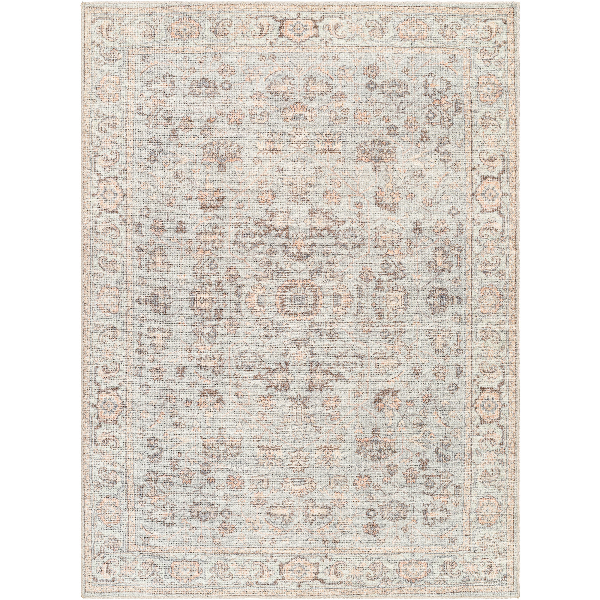 Artistic Weavers Downtown Area Rug, 5'3" x 7', Gray/Tan