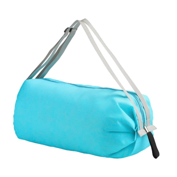 ESULOMP Foldable Shopping Bag Portable Large Capacity Reusable Grocery Bag Daily Commuting Picnic Camping Storage Bag Sky Blue
