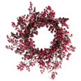 thumbnail image 1 of Design Imports CAMZ37847 DII Frosted Berries Wreath, 1 of 4