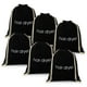 thumbnail image 1 of Bolsas para secador de pelo ERKXD (paquete de 3, 6 y 8) con cordón, para viaje y baño (6 unidades, color negro), 1 of 4