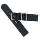 thumbnail image 1 of Correa de reloj de 22 mm, correa de nailon duradera de 2 articulaciones, correa de reloj para reemplazo de reloj (negro), 1 of 4