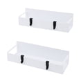 thumbnail image 1 of Organizador Magnético, Estante Magnético Fuerte Para El Refrigerador Con 4 Ganchos Extraíbles, Estante Para Ahorro De Espacio Para Jarras, Botellas, Almacenamiento Del, 1 of 7