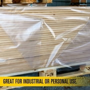 Aluf Plastics 6 MIL Thick Extra Strong Heavy Duty Fire Retardant Clear All Purpose Vapor and Moisture Barrier Sheet Tarp/Drop Cloth- 20 x 100 - For Painting, Furniture,Carpet & Contractor
