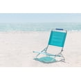 thumbnail image 2 of Mainstays Beach Sand Chair, Teal, 2 of 9