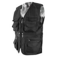 thumbnail image 2 of Casual Work Utility Chaleco deportivo para hombres Mujeres con múltiples Negro Zulema  Chaleco de pesca, 2 of 8