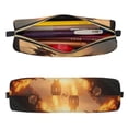 thumbnail image 2 of Fotbe Castle Cool Fire Dragon Estuche para Lápices de Cuero con Estampado, Estuche con Cremallera Resistente, Organizador Compacto y Elegante para Papelería, 2 of 7