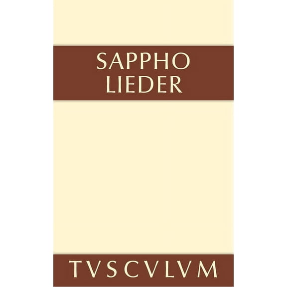 Sammlung Tusculum Lieder, (Hardcover)