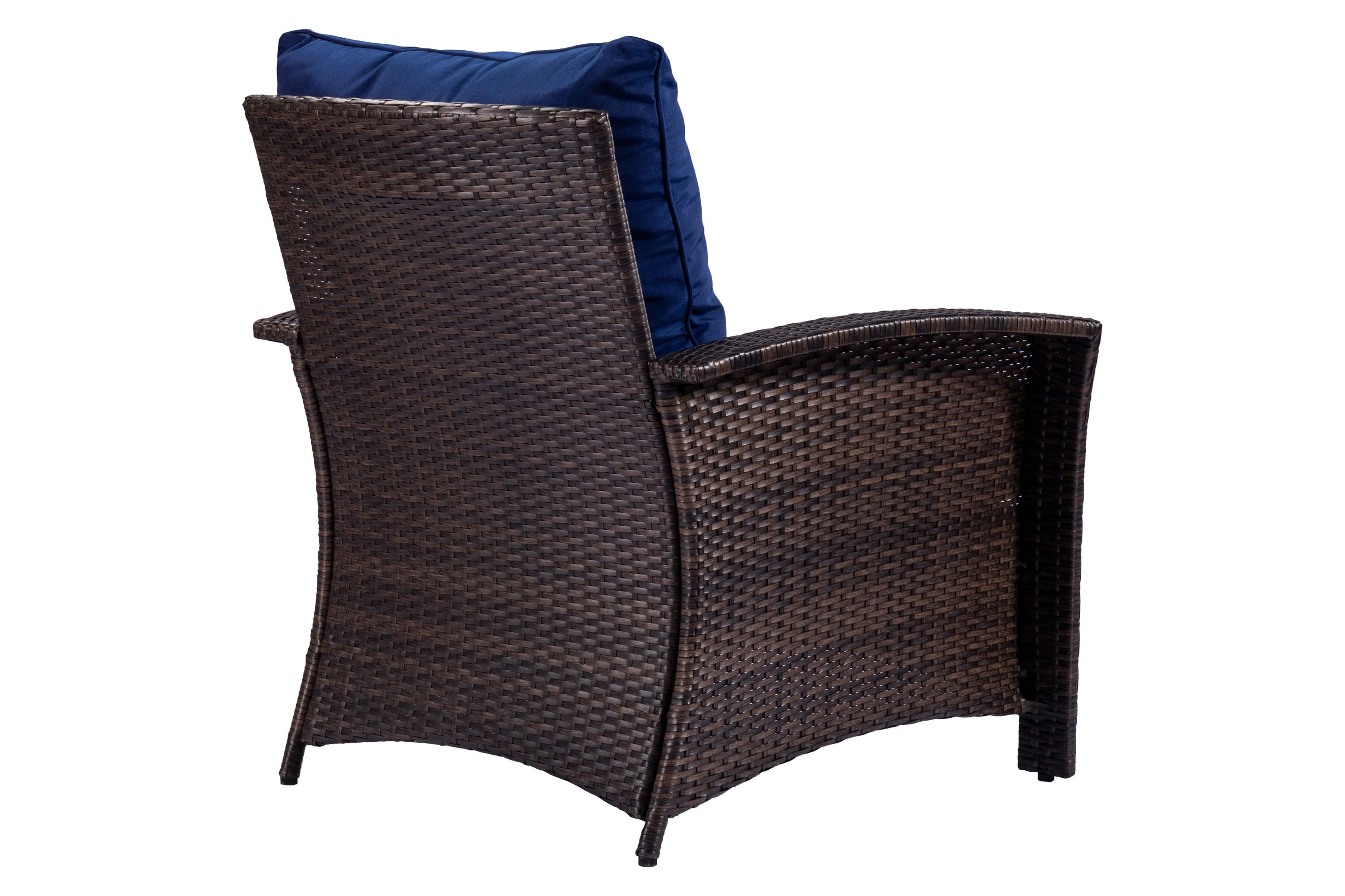 Williamsport 4pcs deep seating set -Dark Blue with furniture cover