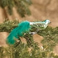 thumbnail image 6 of Holiday Peak Vintage Glass Bird Clip-On Ornaments, Set of 3 in Assorted Colors with Feather Accents, 6 of 9