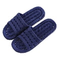 thumbnail image 4 of TAGOLD Men's Slippers,Men's Casual And Versatile Pvc Bathroom Slippers Stylish For Indoor And Home Use Proof Non Shower Slippers, 4 of 5