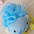 thumbnail image 2 of Ducha Loofah, Bola de baño Bola de baño de dibujos animados lindo Depurador de baño de alta capacidad, 2 of 5