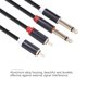 thumbnail image 5 of Mezclador Cable de audio 2RCA macho a doble 6.35 macho estéreo Aux Splitter Cable Ndcxsfigh Nuevos Originales, 5 of 9