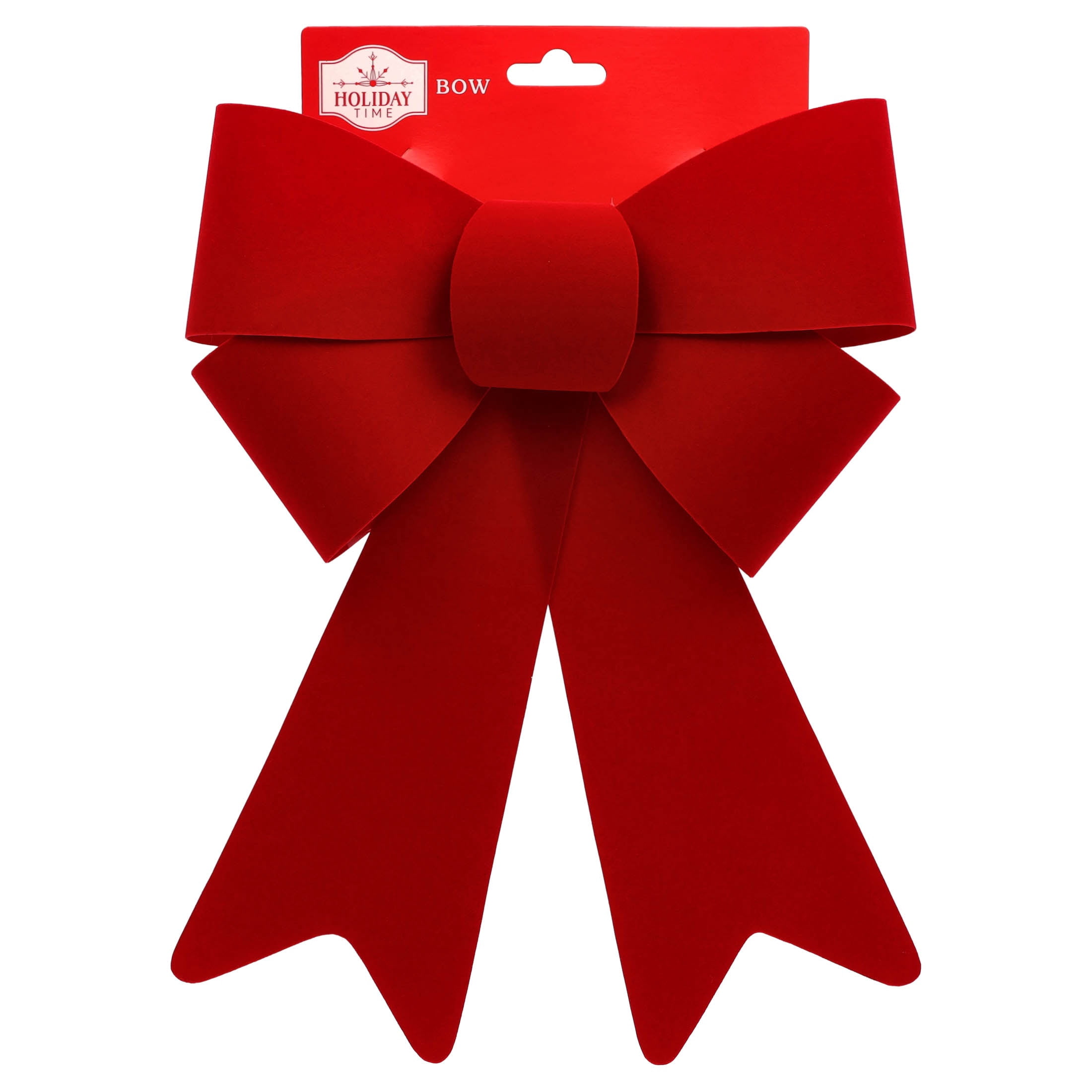 Red Decorative Christmas Bow, 14", by Holiday Time