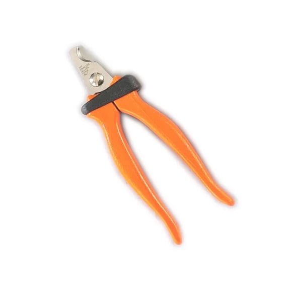 Premium Pet Orange Handle Dog and Cat Nail Clippers Medium, Large or Both Sizes (Medium)