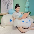 thumbnail image 3 of Cinnamoroll Large Size Kawaii Plush Stuffed Toy Cartoon Big White Dog Cushion Sleep Pillow Doll Gift, 3 of 25