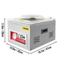 VEVOR Chamber Vacuum Sealer, DZ260A 6.5 cbm/h Pump Rate, Excellent