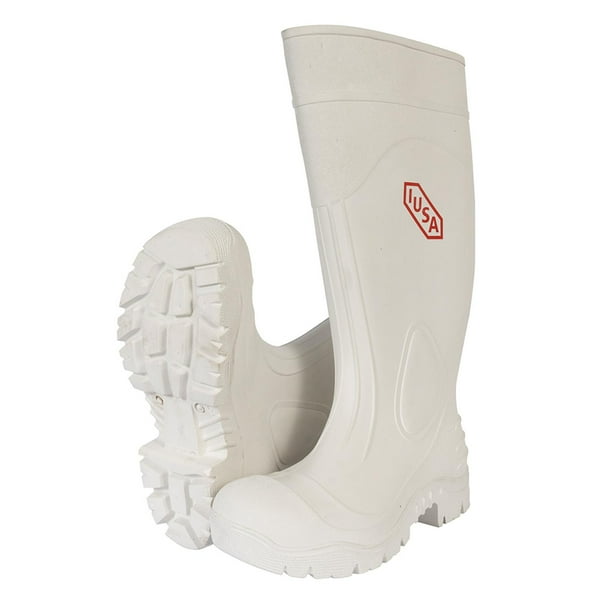 Botas Sanitarias de PVC IUSA Color Blanco blanco