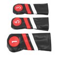 thumbnail image 3 of Golf Club Cap Cover,3Pcs Golf Club Cover Golf Club Head Covers PU Golf Club Cover Unmatched Quality, 3 of 14