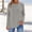 Gray polka dot long sleeve tops a1, variant on Women's Fall Winter Polka Dot Long Sleeve Round Neck Pullover Tops Casual Loose Blouses Dressy Tunic Tops Trendy Vacation Clothes, Purple 2XL