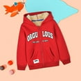 thumbnail image 6 of Godom Boys' Sweatshirt Soft Fleece Lined Zip Up Hoodie for Boys Fashion Sweatshirts, 6 of 7