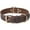 Brown, variant on UOSIA Dog Collar, Genuine Leather Dog Collar, Heavy Duty Dog Collar, Wide Dog Collar,Brown,L