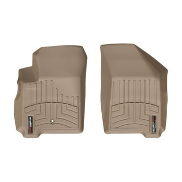 WeatherTech Custom Fit FloorLiners compatible with 2009-2011 Dodge Journey - 1st Row (Driver & Passenger), Tan