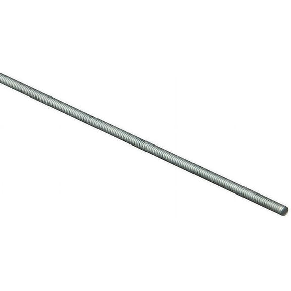 National Hardware N340-869 4000BC Steel Threaded Rod in Zinc plated