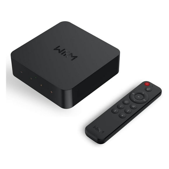 WiiM Pro Plus AirPlay 2 Receiver, Chromecast Audio, Multiroom Streamer with Premium AKM DAC, Voice Remote, Works with Alexa/Siri/Google, Stream Hi-Res Audio from Spotify, Amazon Music, Tidal and More