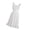 White, variant on Cotton Linen Apron Pinafore Dress Adjustable Casual Apron with Pocket Women Kitchen Apron for Baking Cooking Gardening