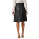 thumbnail image 3 of Falda Midi Lápiz de Cuero Sintético A-Line de Cintura Alta Vintage para Mujeres INSPIRE CHIC XL Negra, 3 of 6