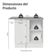 thumbnail image 2 of Gabinete Bajo De Esquina Cocina Madesa Vik 94cm MV, 2 of 4