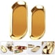 thumbnail image 3 of 2 piezas bandejas de frutas bandejas bandejas decorativas bandejas de acero inoxidable bandejas de almacenamiento, 3 of 5
