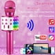 thumbnail image 3 of Micrófono para niños oso de fresa Karaoke inalámbrico Bluetooth rosa, 3 of 6