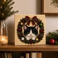 thumbnail image 6 of DIY Christmas Pearl Diamond Painting Art Kit with Frame, Christmas Pearl Beads Art Craft for Adults Beginner, Gemstone Diamond Dots Beads for Home Wall Decor, Healing Stress-Relieving, 6 of 7