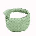 thumbnail image 3 of Bolso Hobo anudado para mujer - Cuero PU tejido - Monedero de diseñador para mujer, 3 of 4