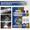 thumbnail image 4 of Ljxge Casting Rubber Ab Casting Adhesive High Temperature Welding Adhesive Metal Casting Crack Agent Leak Sealing And Electric Welding 50+50G, 4 of 9