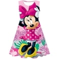thumbnail image 1 of Disney Girls moda Minnie vestidos princesa niños ropa dibujos animados Minnie Mouse 3D estampado verano moda Minnie Mouse Dress8T Gao Jinjia LED, 1 of 2