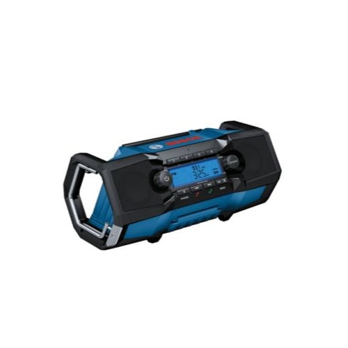 Restored Premium Bosch GPB18V-2CN-RT 18V Lithium-Ion Cordless Compact Jobsite Radio with Bluetooth 5.0 (Refurbished)